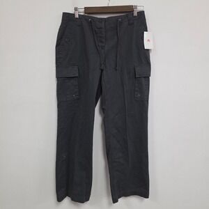 Nike ACG Womens Deep Creek Cargo Pants Size 8 Gray Straight Leg Outdoors Hike